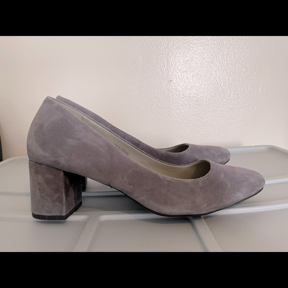 Suede Aerosoles Grey Heels